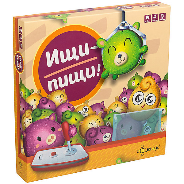 

Настольная игра Эврикус "Ищи-пищи!"
