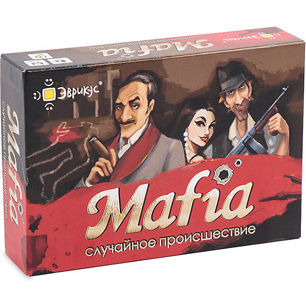 

Настольная игра Эврикус "Mafia. Случайное происшествие, Настольная игра Эврикус "Mafia. Случайное происшествие"