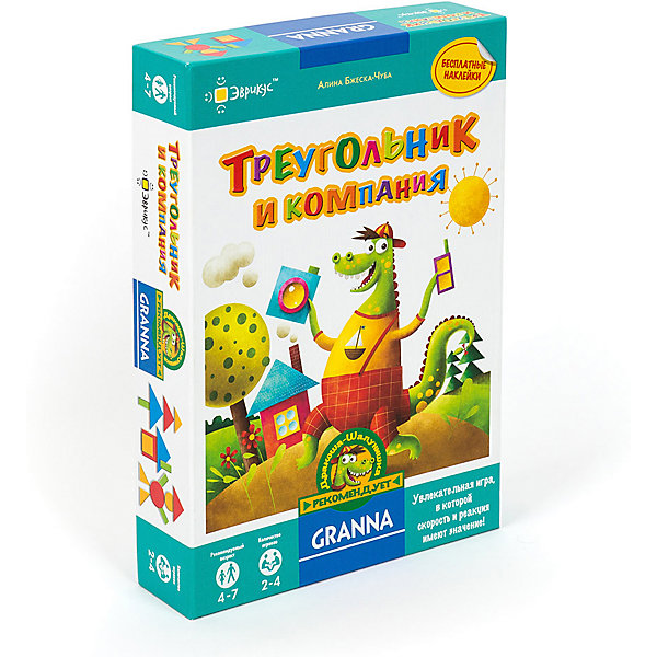 

Настольная игра Эврикус "Треугольник и компания"