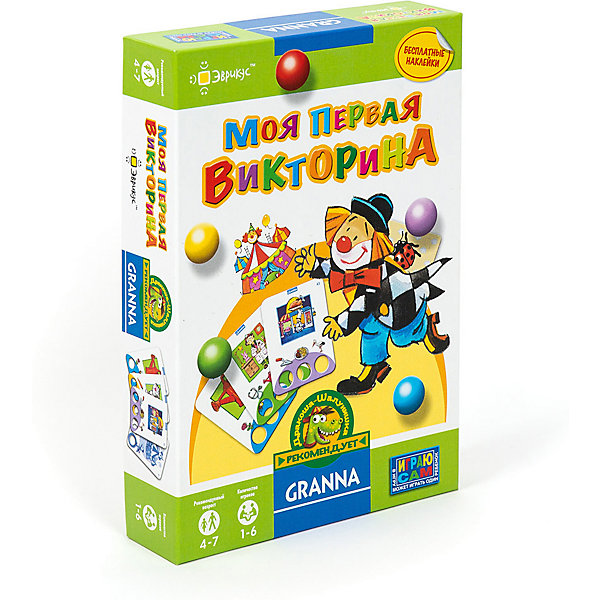 

Настольная игра Эврикус "Моя первая викторина"