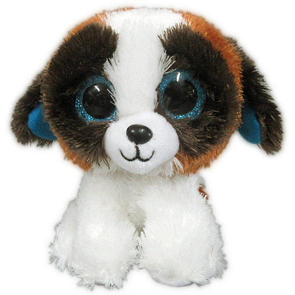 

Мягкая игрушка ABtoys Собачка 15 см, бело-коричневая, Коричнево-белый