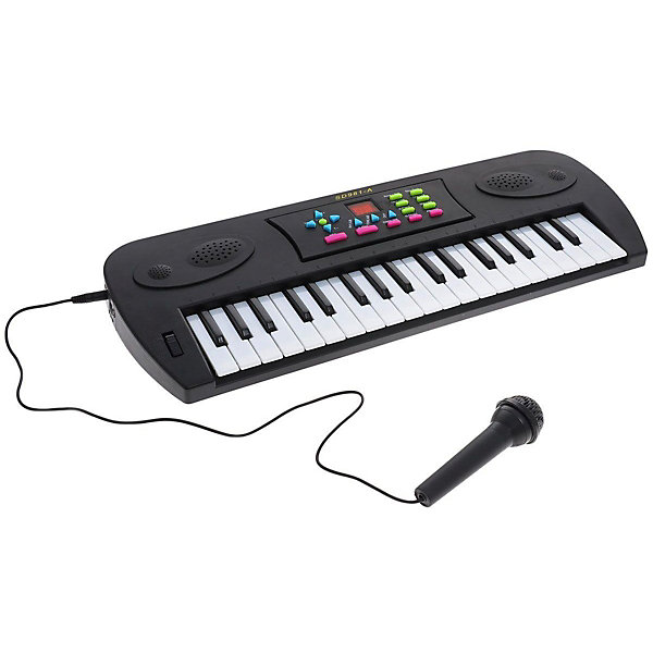 

Синтезатор ABtoys "DoReMi" 37 клавиш, чёрный