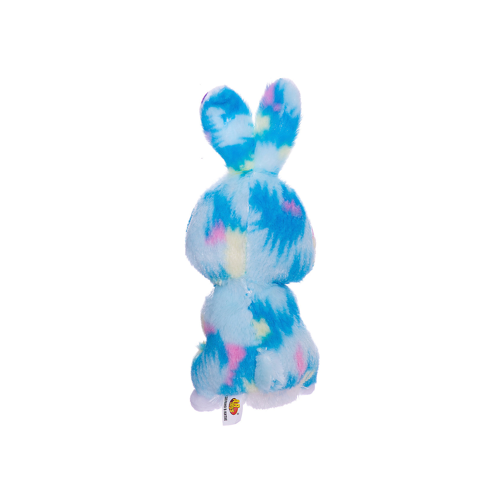 фото Мягкая игрушка ABtoys Кролик 15 см, голубой