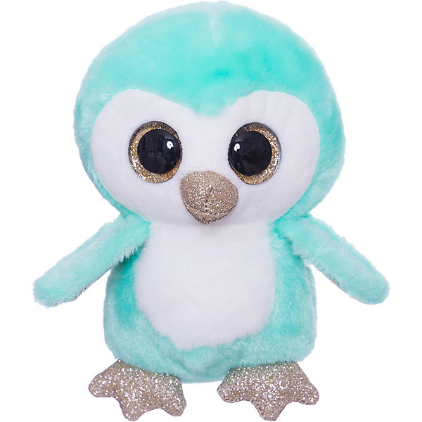 

Мягкая игрушка ABtoys Пингвин 15 см, зелёный, Мятный