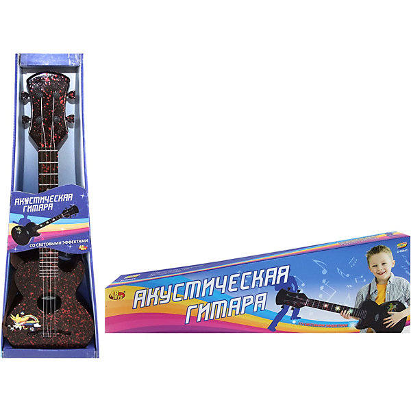 

Гитара ABtoys "DoReMi" акустическая, чёрная