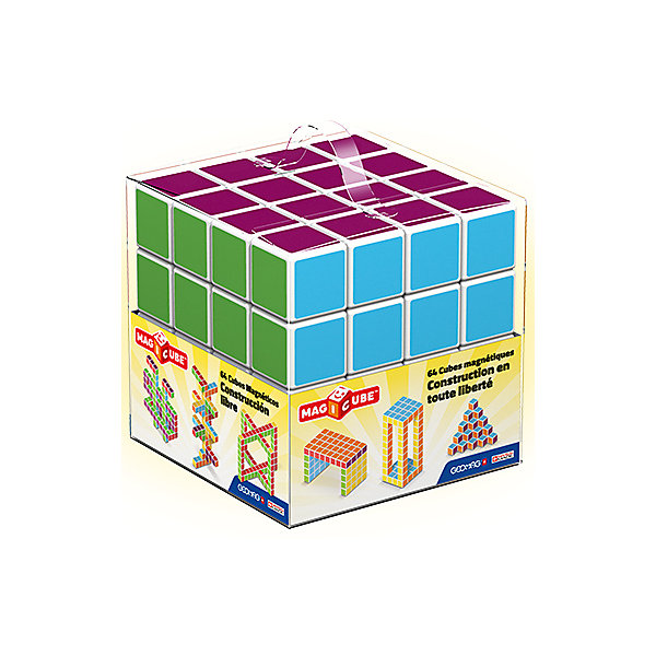 

Конструктор магнитный Geomag "MagiCube" 64 детали