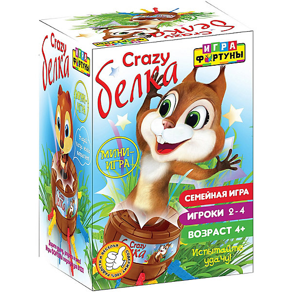 

Настольная мини-игра Игра фортуны "Crazy Белка"