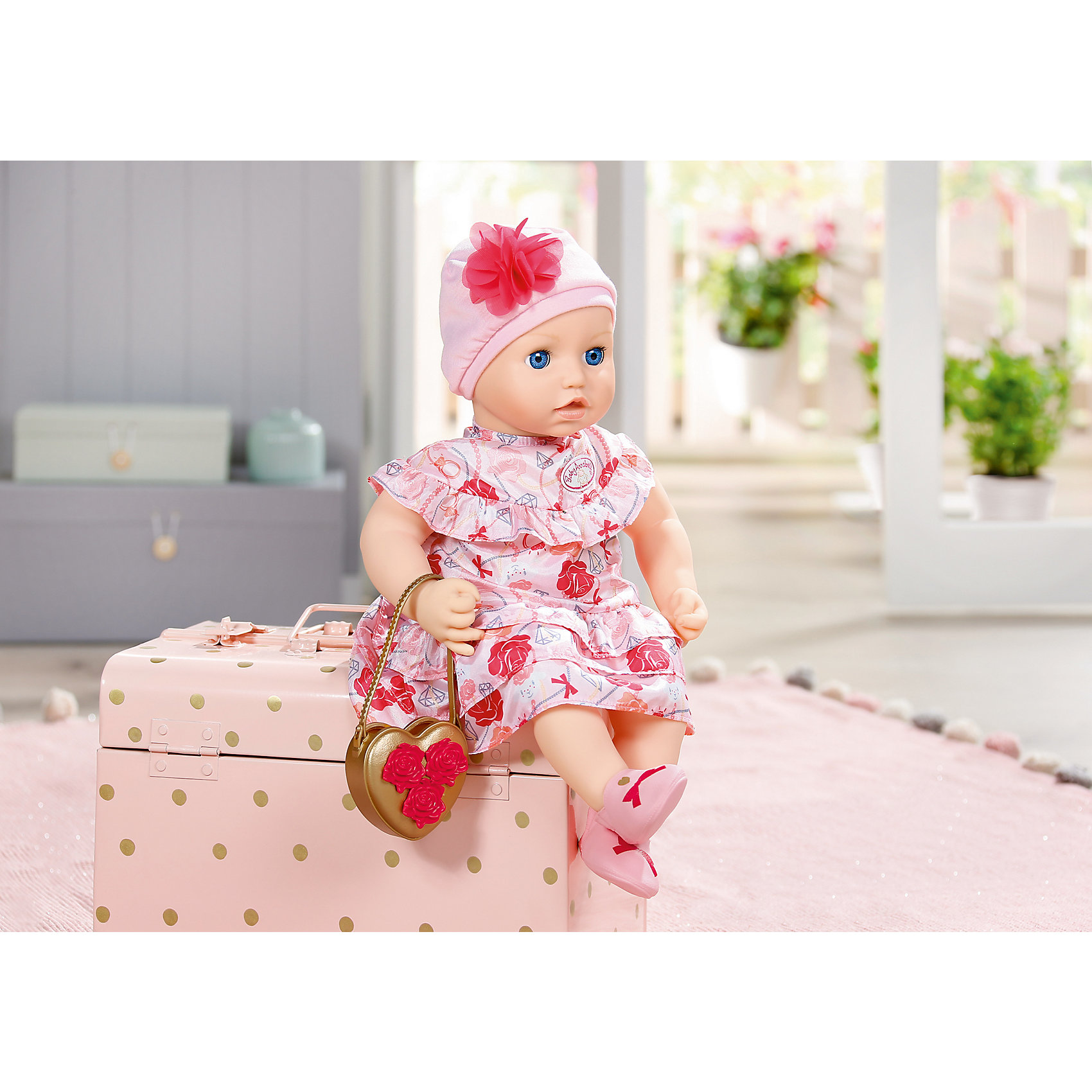 фото Одежда для куклы Zapf Creation Baby Annabell Цветочная коллекция, делюкс