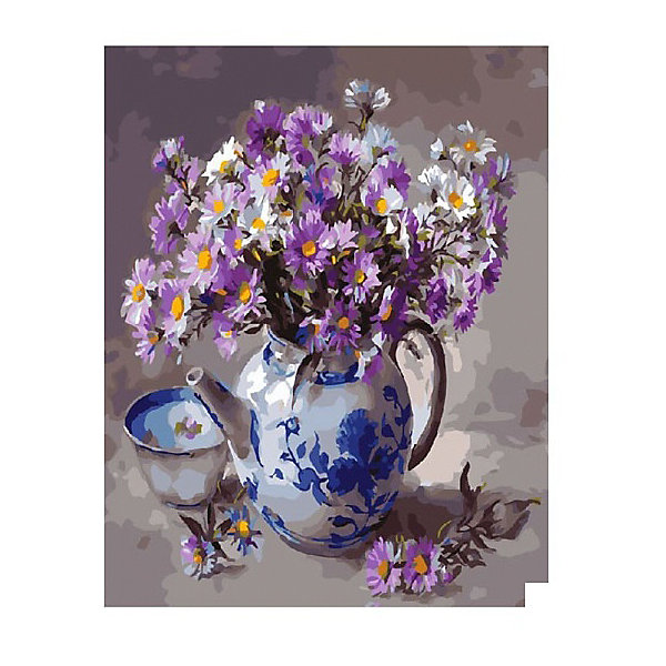 

Картина по номерам Molly "Чайное настроение", 40х50 см, Разноцветный