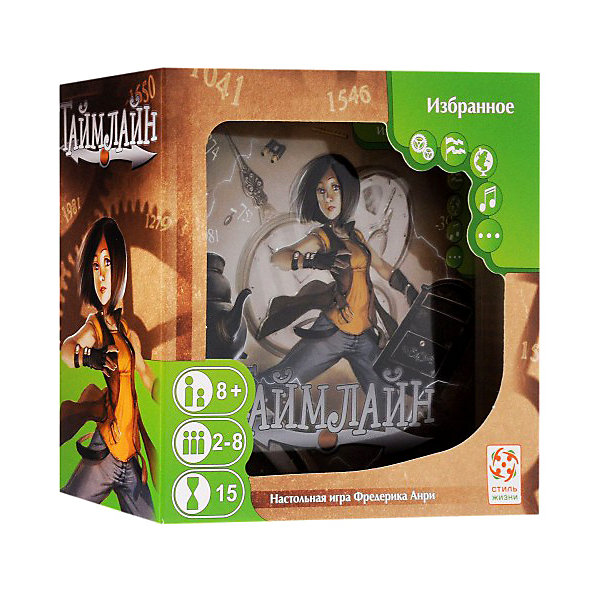 

Настольная игра Asmodee Таймлайн. Избранное