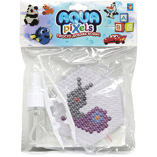 

Набор для творчества 1Toy "Aqua pixels" 150 пикселей, в пакете, Разноцветный