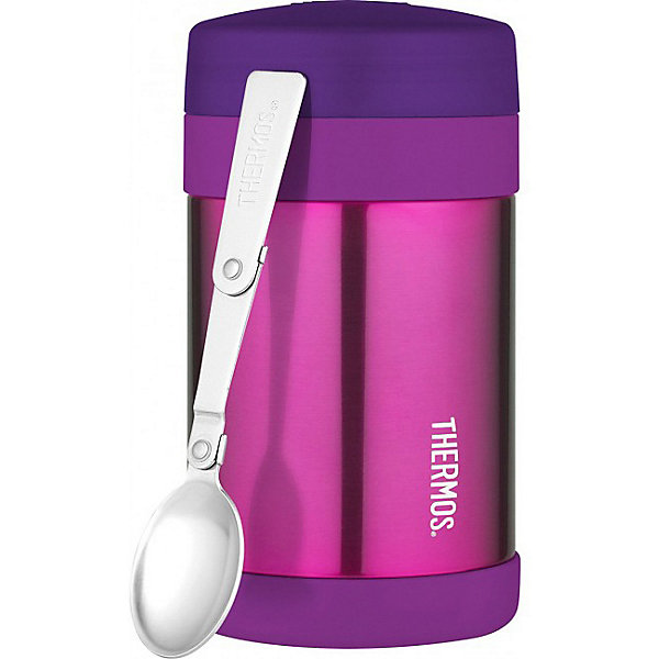 

Термос с ложкой Thermos "Stainless Steel F3024PU" 470 мл., Фиолетовый
