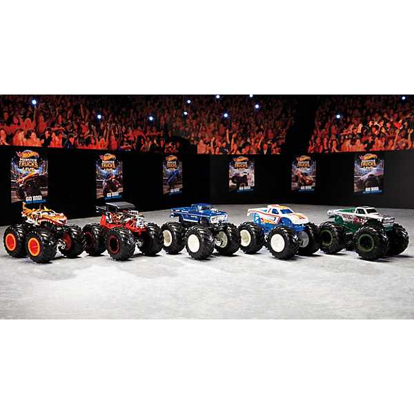 

Hot Wheels® Базовый Монстр трак 1:64, в ассортименте