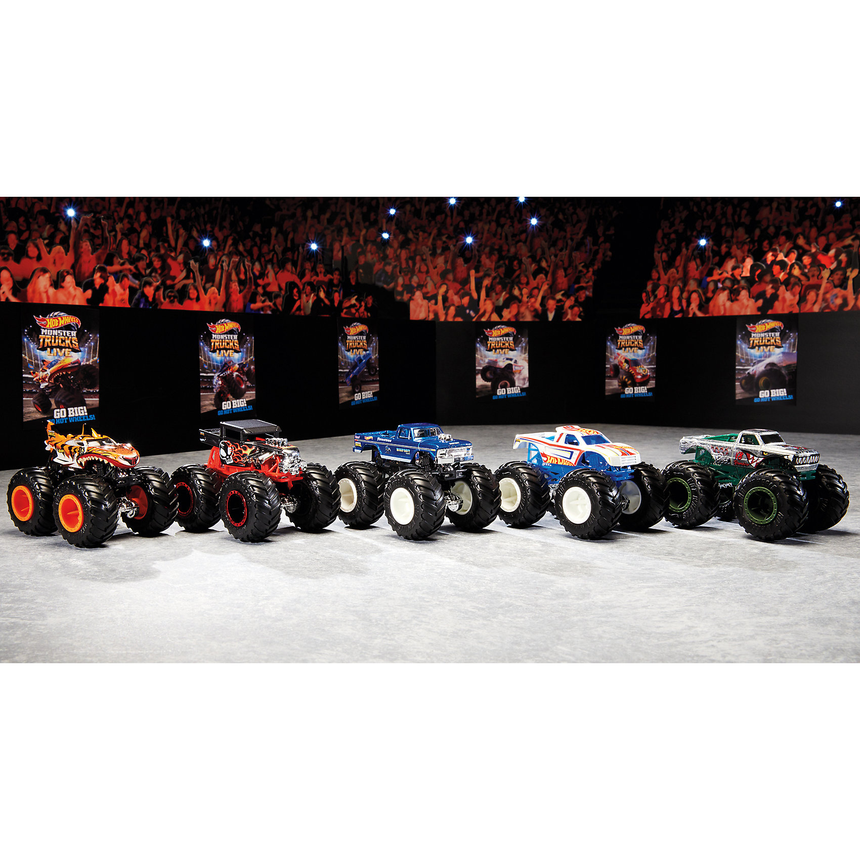 

Hot Wheels® Базовый Монстр трак 1:64, в ассортименте