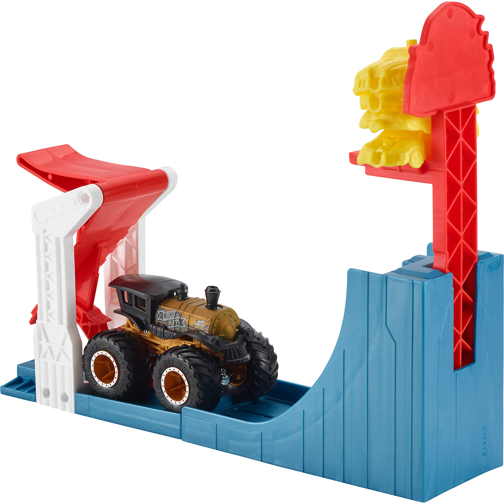 фото Автотрек Hot Wheels Monster Trucks Поединок в воздухе Mattel