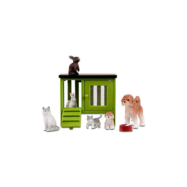 

Фигурки для домика Lundby "Стокгольм" Домашние животные, Разноцветный