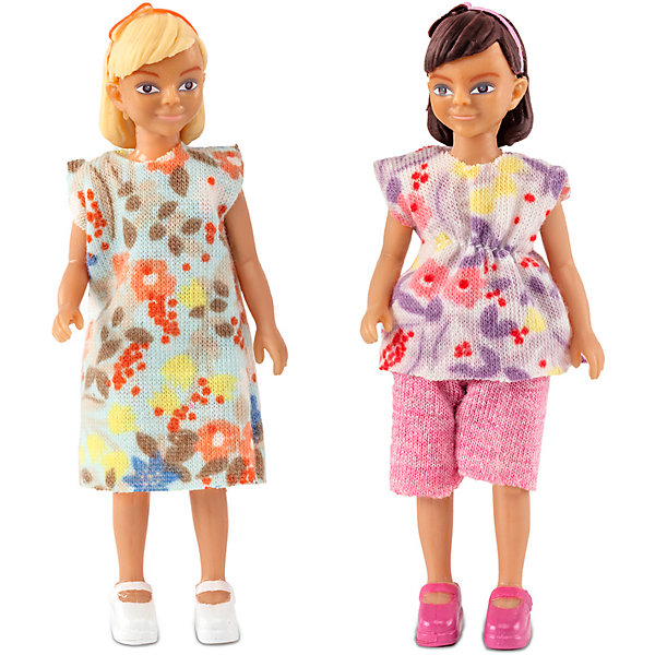 

Куклы для домика Lundby Две девочки, Разноцветный