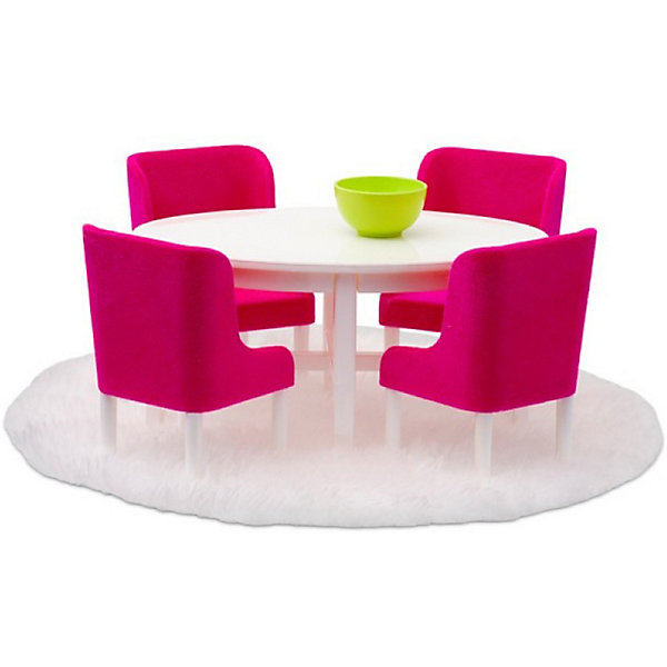 

Мебель для домика Lundby "Смоланд" Обеденная группа в малиновых тонах, Разноцветный, Мебель для домика Lundby "Смоланд" Обеденная группа в малиновых тонах