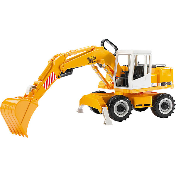 

Машинка Bruder Экскаватор Liebherr колёсный