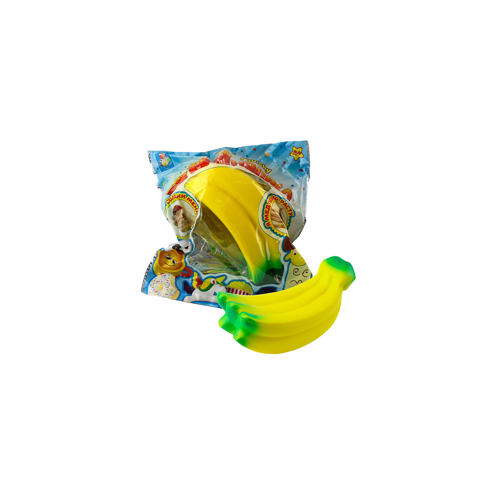 фото Игрушка-антистресс 1Toy "Мммняшка" Гроздь бананов