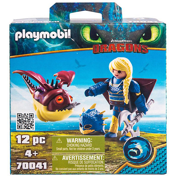 

Игровой набор Playmobil Dragons "Астрид и Объедала, Игровой набор Playmobil Dragons "Астрид и Объедала"