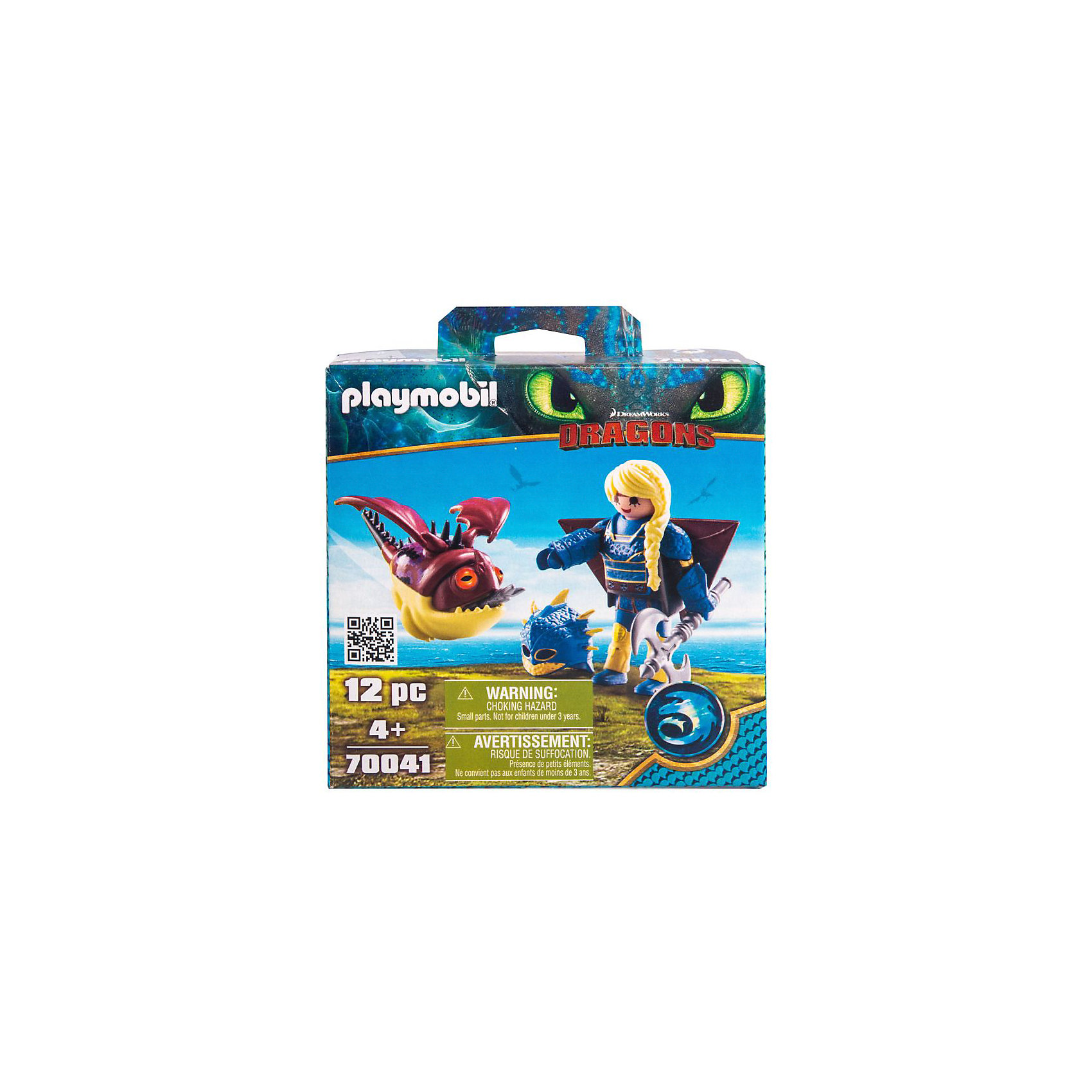 

Игровой набор Playmobil Dragons "Астрид и Объедала"