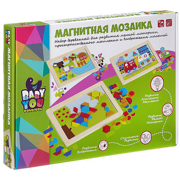 

Магнитная мозаика Bondibon "Baby You" Ферма
