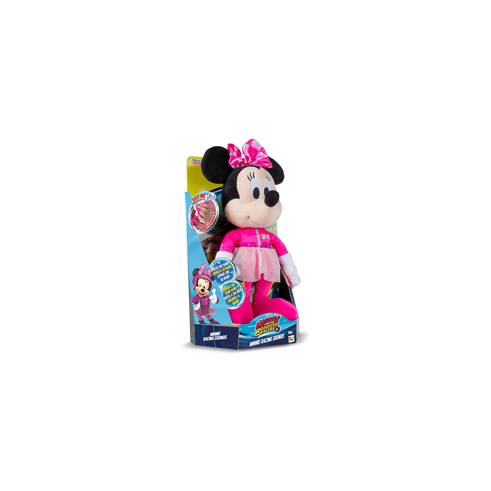 фото Интерактивная мягкая игрушка IMC toys "Disney Mickey Mouse" Микки и весёлые гонки: Минни Маус