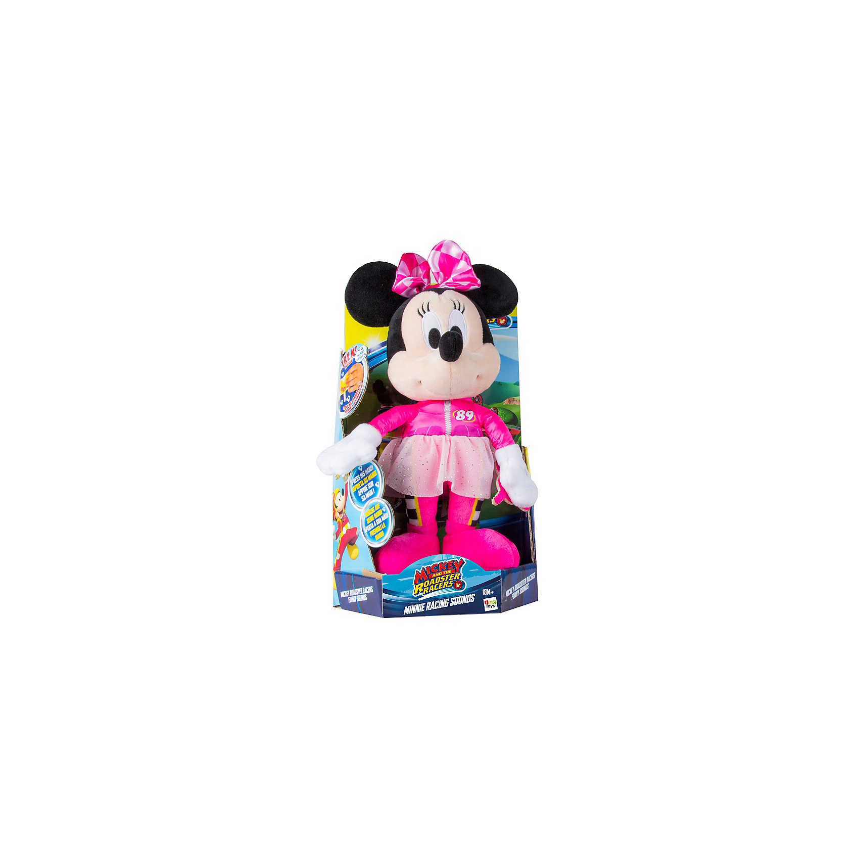 фото Интерактивная мягкая игрушка IMC toys "Disney Mickey Mouse" Микки и весёлые гонки: Минни Маус