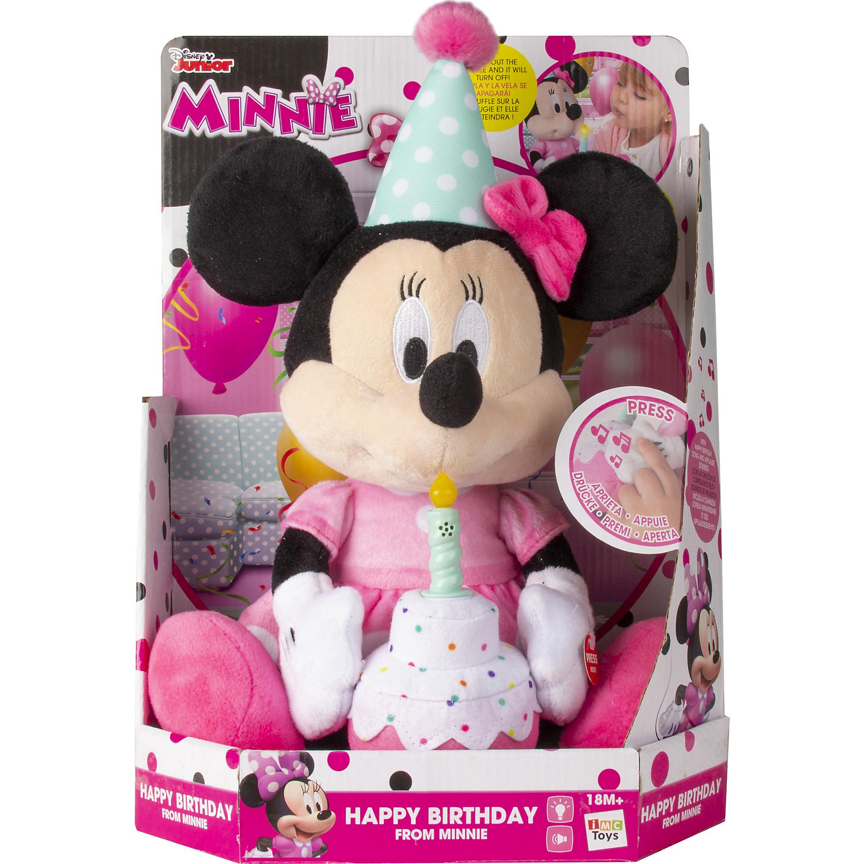 фото Интерактивная мягкая игрушка IMC toys "Disney Mickey Mouse" Минни: День рождения Минни