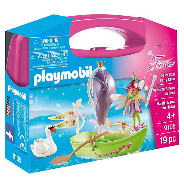 

Конструктор Playmobil Лодка феи, 19 деталей, Разноцветный