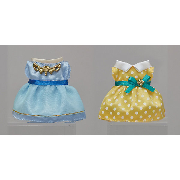 Эпоха Чудес Набор Sylvanian Families Series Town Модные платья, светло-голубое и желтое эпоха чудес набор sylvanian families series town молочный крольчонок флорист