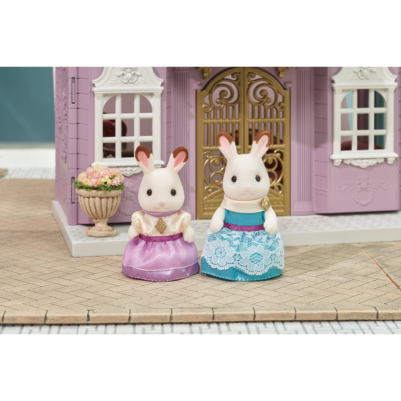 Набор Sylvanian Families Series Town "Модные платья", лавандовое и бирюзовое Эпоха Чудес 10439101