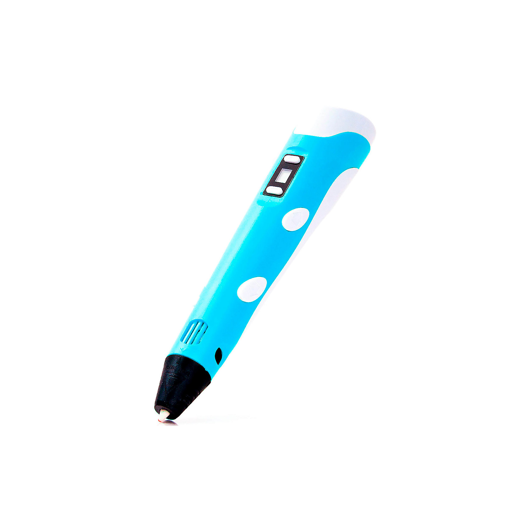 фото Новогодний набор 3Д Ручка Spider Pen PLUS, Пластик, Трафареты, цвет Голубой