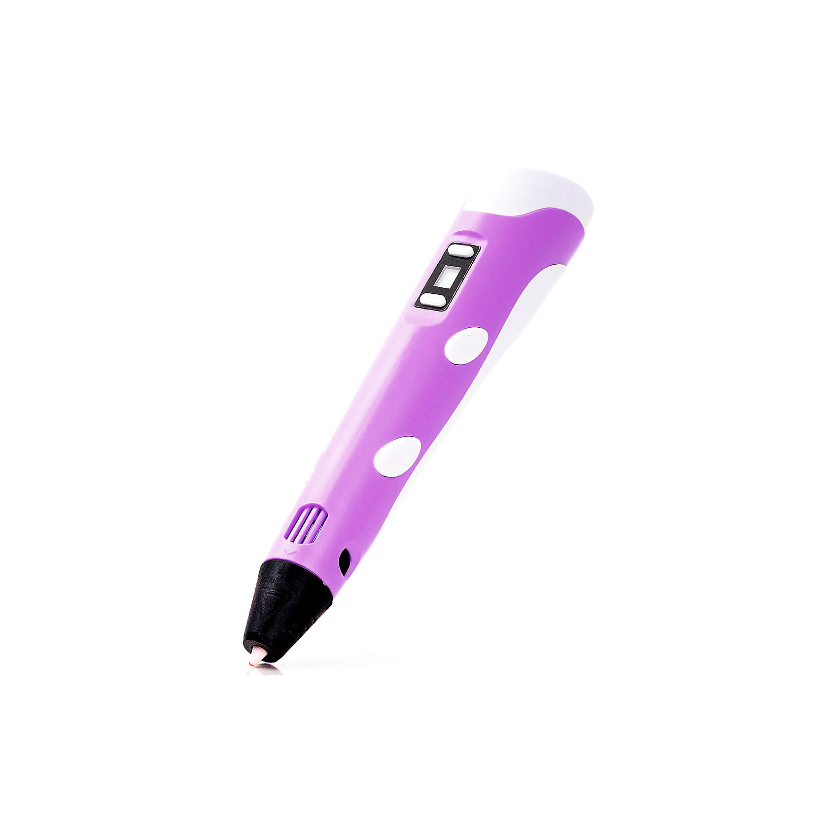 фото Новогодний набор 3Д Ручка Spider Pen PLUS, Пластик, Трафареты, цвет Фиолетовый