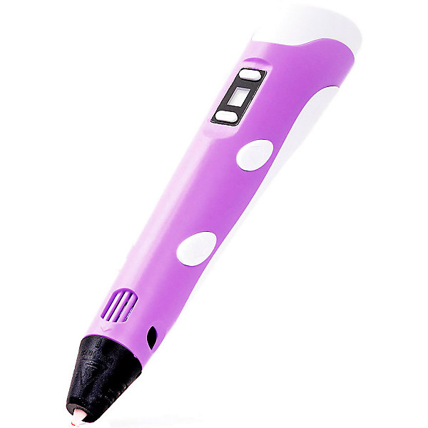 

3D ручка Spider Pen LITE с ЖК дисплеем, сиреневая, Лиловый