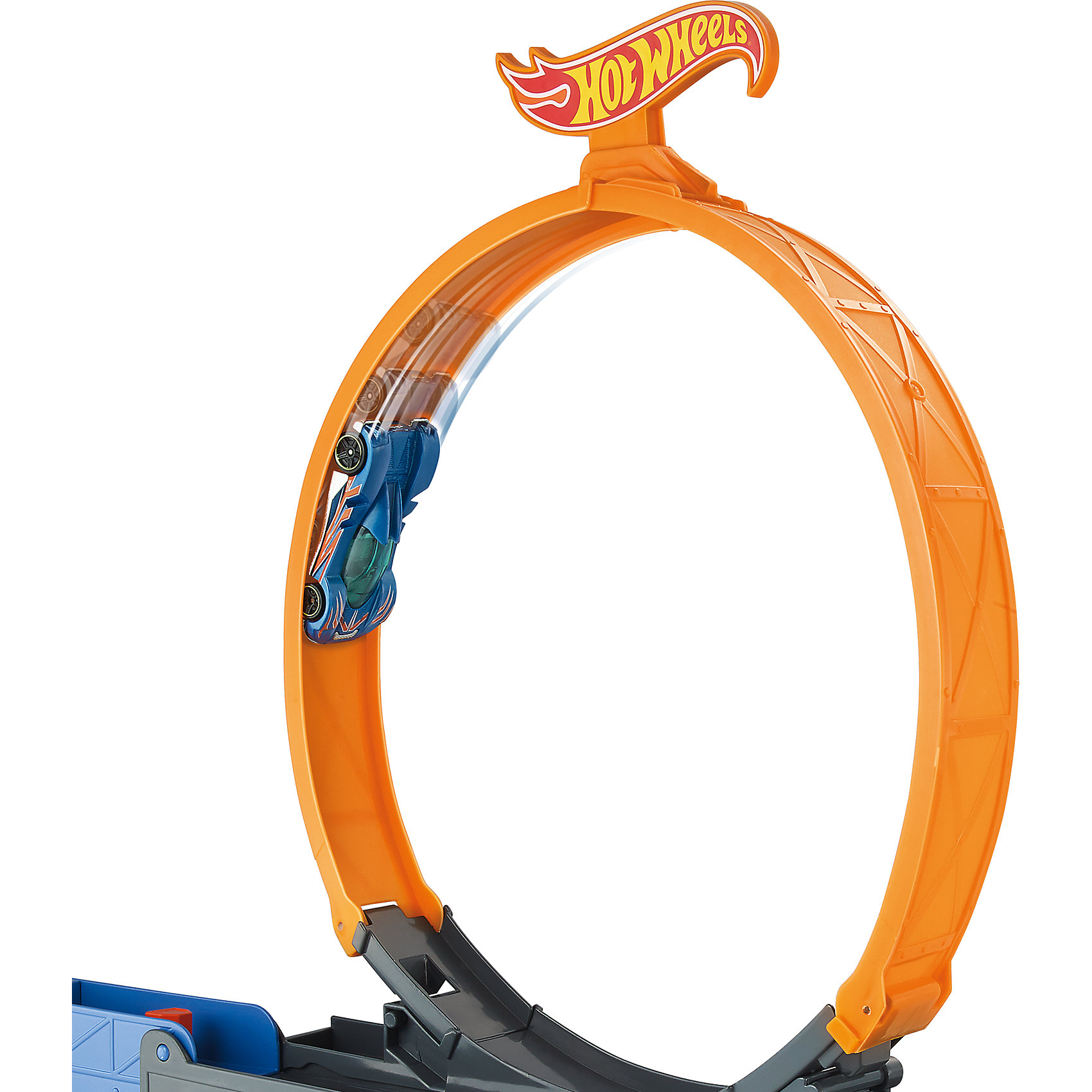 Автотрек Hot Wheels Stunt & Go "Трюковой тягач" Mattel 10449871