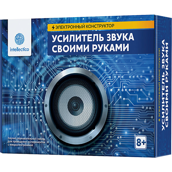 

Набор для опытов Intellectico "Усилитель звука своими руками"