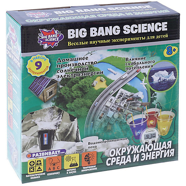фото Набор для опытов Big Bang Science "Окружающая среда и энергия"