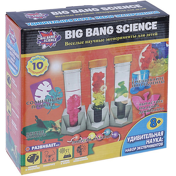 

Набор для опытов Big Bang Science "Удивительная наука"