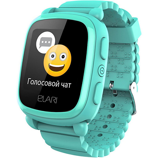 

Часы-телефон Elari Kidphone 2, зеленые, Зеленый