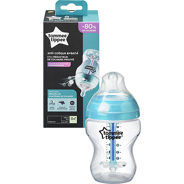 

Бутылочка для кормления Tommee Tippee "Advanced" с усиленным антиколиковым клапаном и индикатором температуры, 260 мл, Разноцветный, Бутылочка для кормления Tommee Tippee "Advanced" с усиленным антиколиковым клапаном и индикатором температуры, 260 мл.