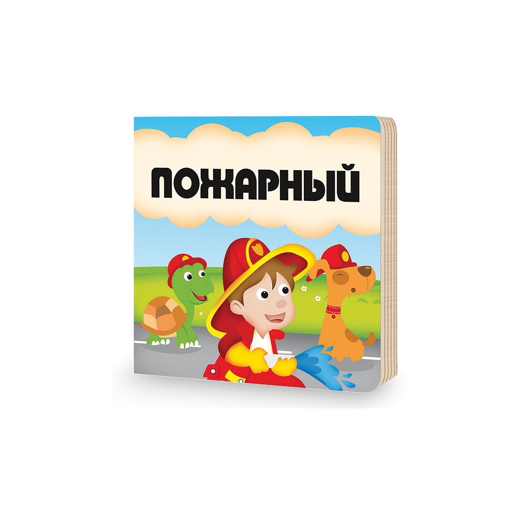 фото Конструктор картонный 3D с книгой "Пожарный" Sassy