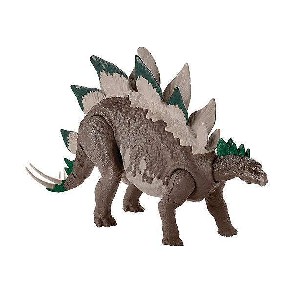 Игровая фигурка Jurassic World "Большие динозавры" Двойной удар, Стегозавр Mattel 10491592