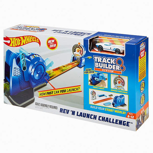 

Конструктор трасс Hot Wheels Track Builder Запуск с оборотом