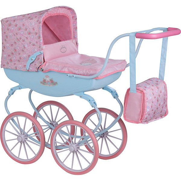 фото Коляска для кукол Baby Annabell "Винтажная", розово-голубая Zapf creation