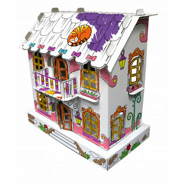 Сборная раскраска CartonHouse Кукольный домик Джульетта 10511365