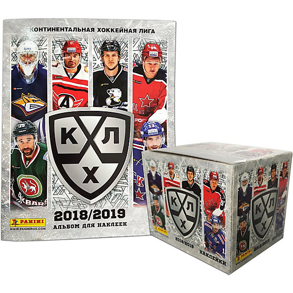 

Альбом и бокс с наклейками Panini "Hockee RU season 11/КХЛ сезон 2018-19" (50 пакетиков в боксе, Альбом и бокс с наклейками Panini "Hockee RU season 11/КХЛ сезон 2018-19" (50 пакетиков в боксе)
