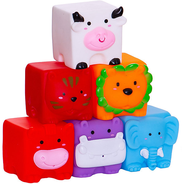 

Игровой набор для ванны Junfa Toys Кубики, Разноцветный