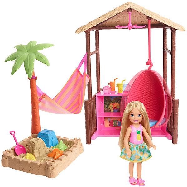 

Игровой набор Barbie "Путешествия" Челси и хижина